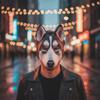 Husky Mask Lightweight Dog Comfortable for Carnival, Dress-up Play