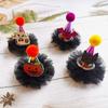 Glowing Cartoon Ghost Halloween Hat Hair Clip Halloween Headwear Hair Accessories Children Hairpin