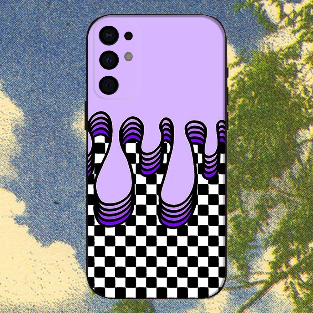 

Checkerboard Checked Chess Board Phone Case For Samsung S25,S24,S21,S22,S23,S30,Ultra,S20,Plus,Fe,Lite,Note,10,9,5G Black Cover Samsung S23ULTRA5G