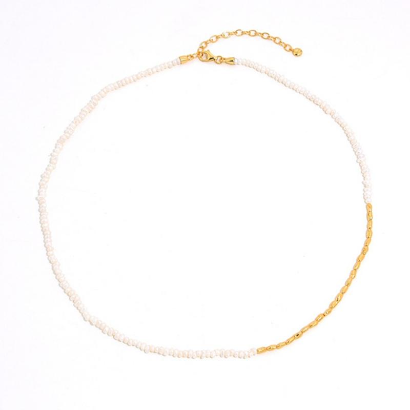 Natural Gemstone Bead Necklaces 925 Sterling Silver Boho Necklace Gold Plated Bohemian Jewelry Women