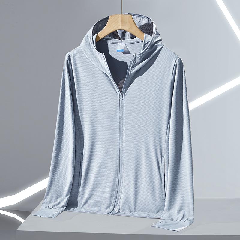 Ice Silk Men's Sun Protection Jacket 2026 - New Style, Anti-UV, Breathable, Thin for Summer & Outdoor Fishing