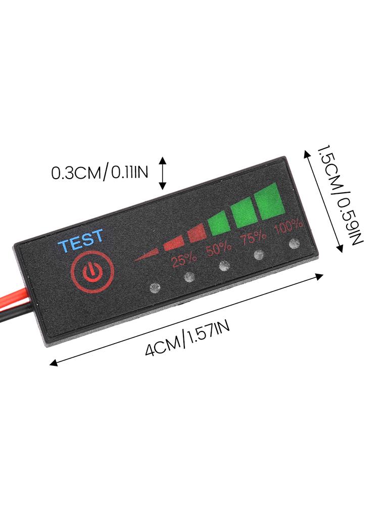 1S 3S 7S Battery Level Indicator Ternary Lithium Battery Capacity Tester Meter Module Battery Capacity Display Tester Meter