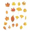 Leaf Scrapbook Stickers Decorative PET Fall Leaves Scrapbooking Decals for Journaling Photo Album 40pcs