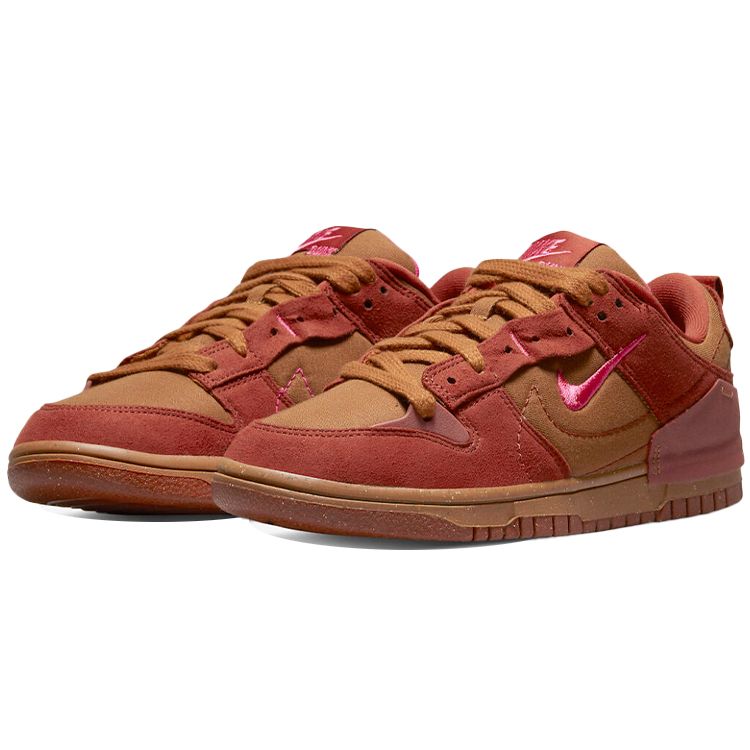 Женские кроссовки Nike Dunk Low Disrupt 2 Desert Bronze Brown Rugged-Orange Canyon-Rust — фото 3