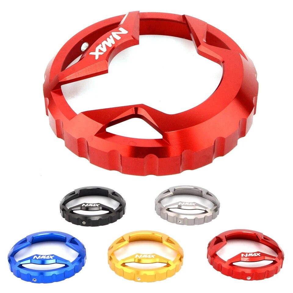 Motorcycle Accessories Aluminum Spare Parts Scooter Front Key Cover Switch Lock Cover Cap for YAMAHA NMAX 155 NMAX 125 N-MAX
