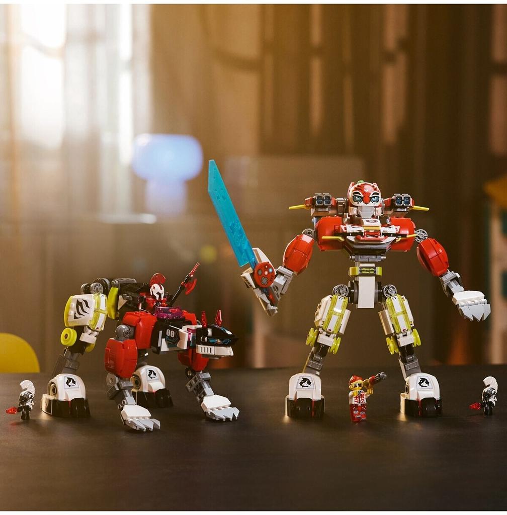 LEGO конструктор Figur DREAMZZ – Coopers Tiger – Mech und Zero's Hot Rod Auto (71497)