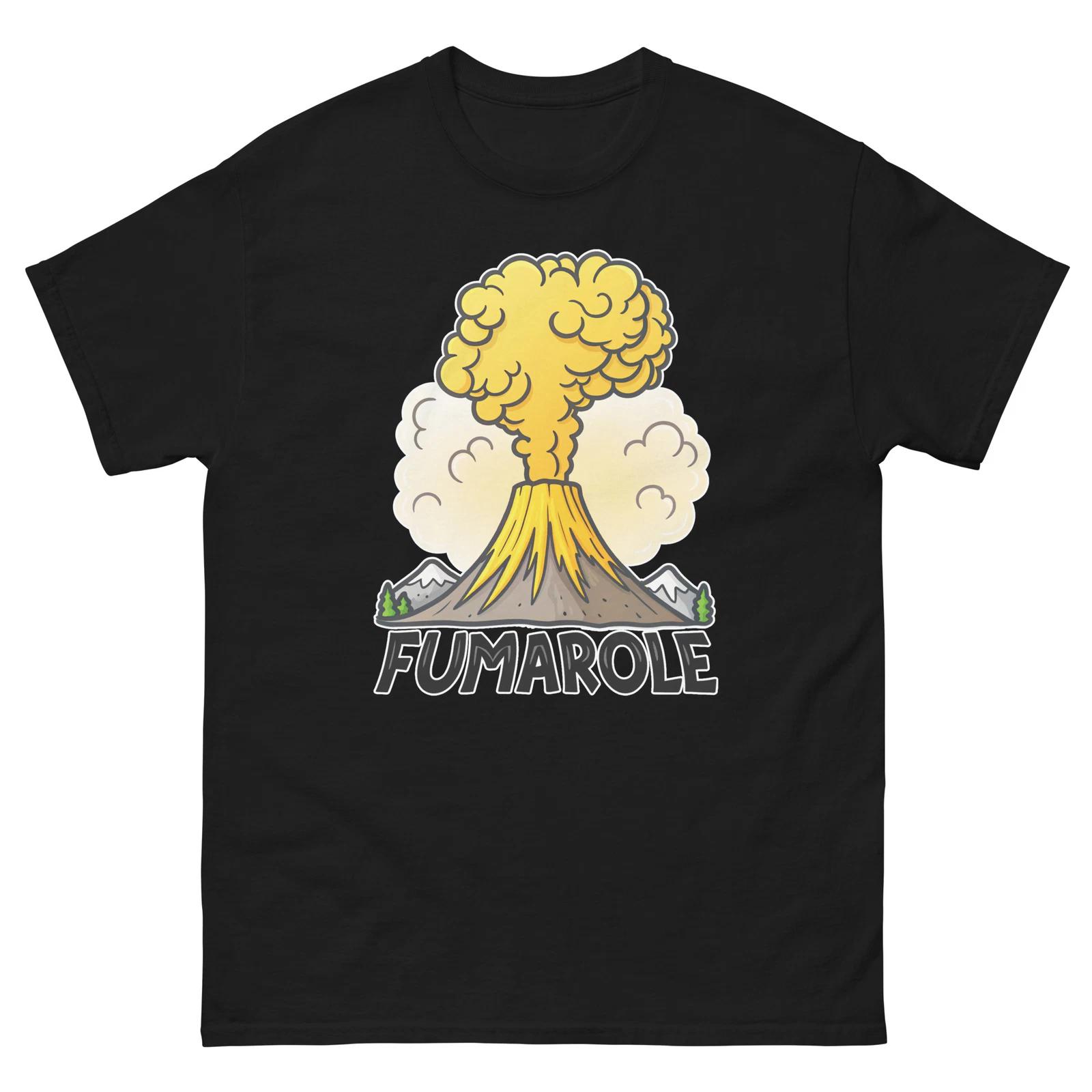 Fumarole Geographical Landscape Location Scenery T-Shirt L