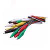 10pcs Professional Colorful Alligator Clip Test Power Cable Strong Elasticity Strong Electrical Conductivity Jumper Wire Test Leads