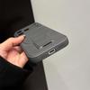 Hidden Folding Stand Magnetic Phone Case for IPhone 17 16 15 14 13 12 11 Pro Max Matte Frosted Shockproof Protection Back Cover
