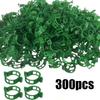 50-300Pcs Plant Support Clips Fixture Plastic Garden Plants Stalks Holder Strapping Clip For Climbing Plants Tomato Grape