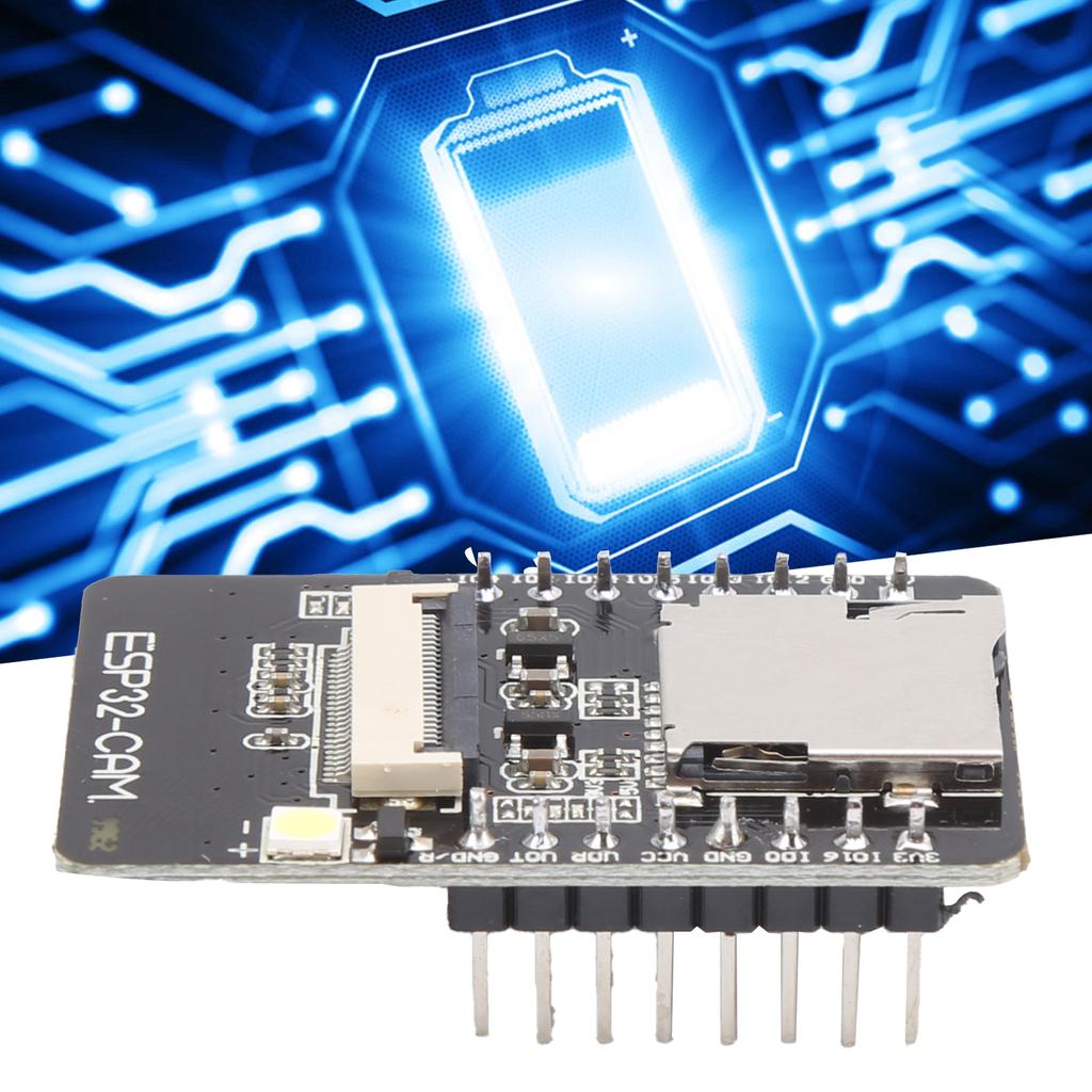 Para Placa de Desenvolvimento WiFi Bluetooth ESP32CAM com Módulo de Câmera OV2640 para Aplicações IoT