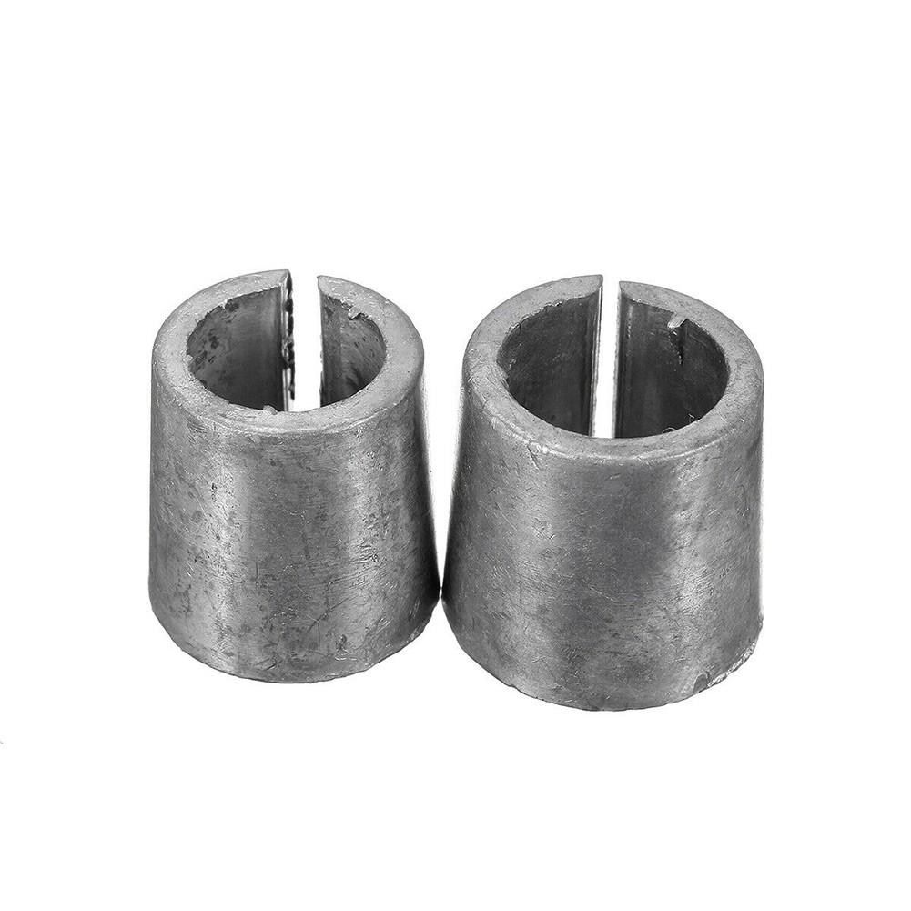 Batteripoladapterhylser Bil 2 stk/sett Tilbehør