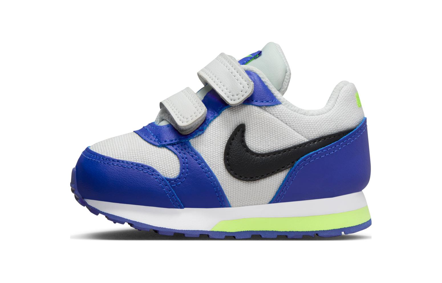 

Детские кроссовки Nike MD Runner 2, устойчивые к истиранию, низкие, для малышей, серо-синие, для младенцев и малышей 806255-021 23.5