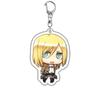 Attack On Titan Wings Of Liberty Keychain Featuring Eren Levi Hange Mikasa And Armin.