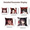 Anime Date A Live Cushion Cover Cushion Cover Set 4Pcs 50X50 45X45 40X40 Pillowcase Decorative Sofa Home Decor