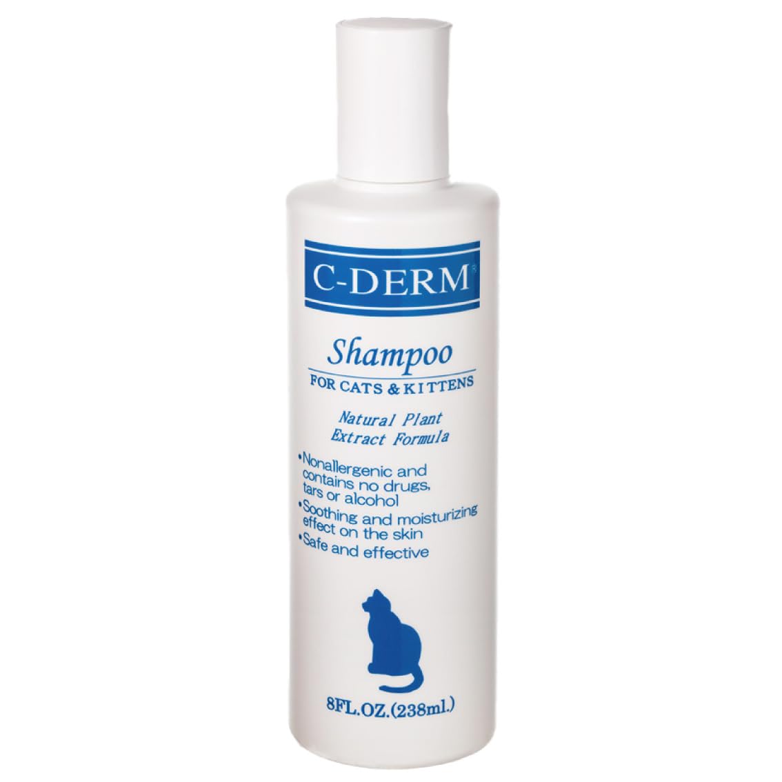 

Шампунь для кошек 8 унций C-DERM (238мл)