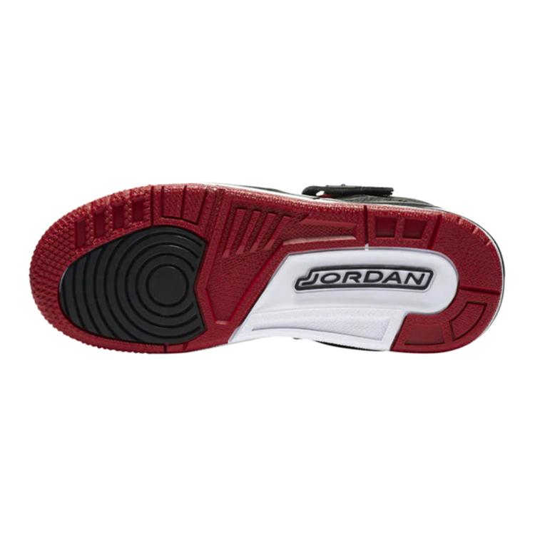 Jordan Flight 45 Bianco Rosso Nero GS 524865-130