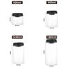 Airtight Lid Coffee Bean Storage Jar Glass Material Freshness Preservation Jar  for Coffee Storage