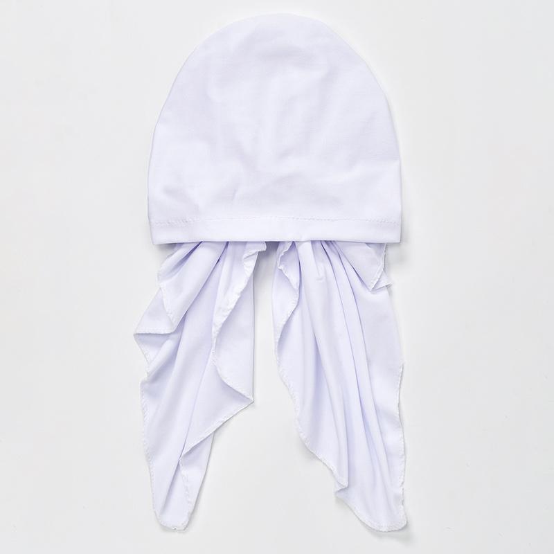 Solid Color Elastic Hat Cap For Woman Muslim Hijab Headband Lady Fashion Instant Scarf Hijab Islamic Turban Bandana 20*43Cm