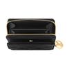 Louis Vuitton Lou Wallet Black Monogram-Embossed Lambskin Women Wallets M81599