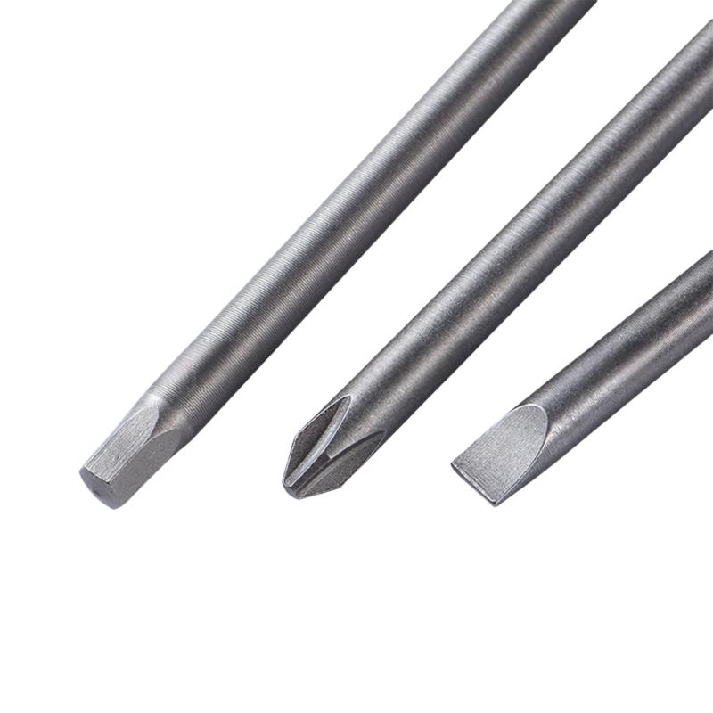 10Pcs Magnetic Screwdriver Set Batch Head Steel Slotted Screw Driver Bit Car Repair Electric Drill Power Tool