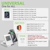 Foldable Travel 3 in 1 Wireless Charging Station for Multiple Devices Apple with Clock, Fast Wireless Charger Stand for iPhone 16 15 14 Pro Max 13