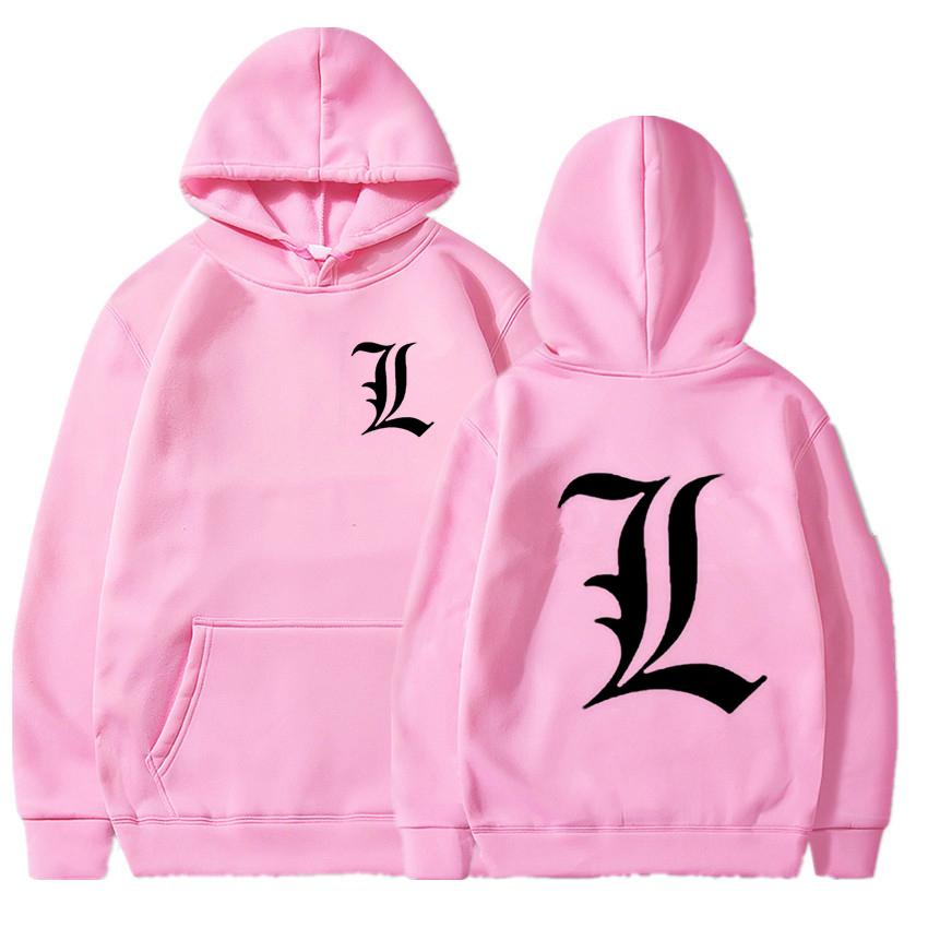 Death Note Hoodie Men Fashion Coat Anime Hoodie Kids Hip Hop Boy Coat Manga Death Note Sweats Men Women Tracksuit Men's Clothing