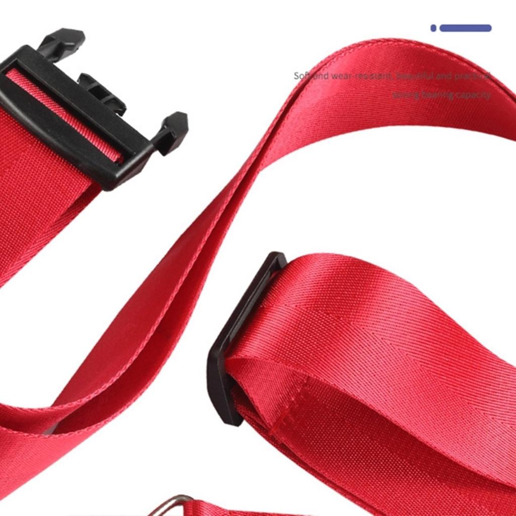 Durable Nylon Travel Bag Straps Convenient Luggage Belts with Buckles Prevent Sliding & Protect Your Luggage with Ease