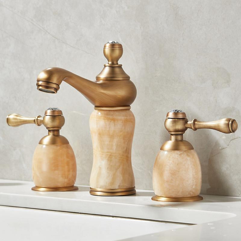 

Смеситель для ванной комнаты, золотой мраморный смеситель для раковины, латунный смеситель, роскошный смеситель для раковины, смеситель для горячей и холодной воды для душа, смеситель для раковины