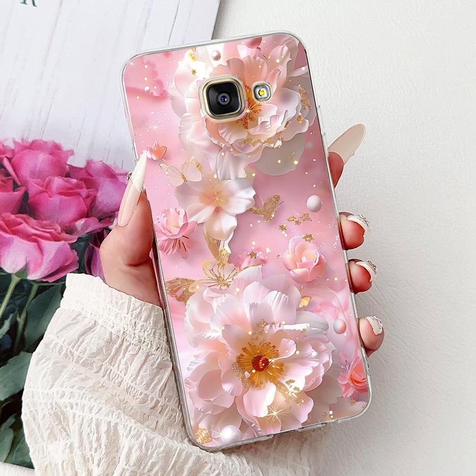 For Samsung Galaxy A5 2016 2017 Case New Luxury Painted Cover Soft Silicone Phone Case For Samsung A5 2017 2016 A510F A520F Bags
