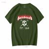 Hatebreed T Shirt est   Black All Size vintage Washed Breathable Top For Everyday Wear Soft Stretched Comfortable Versatile