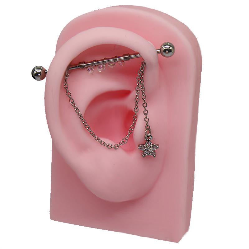 Gaibei European & American Cross-Border Ear Bridge & Bone Nail Chain Piercing