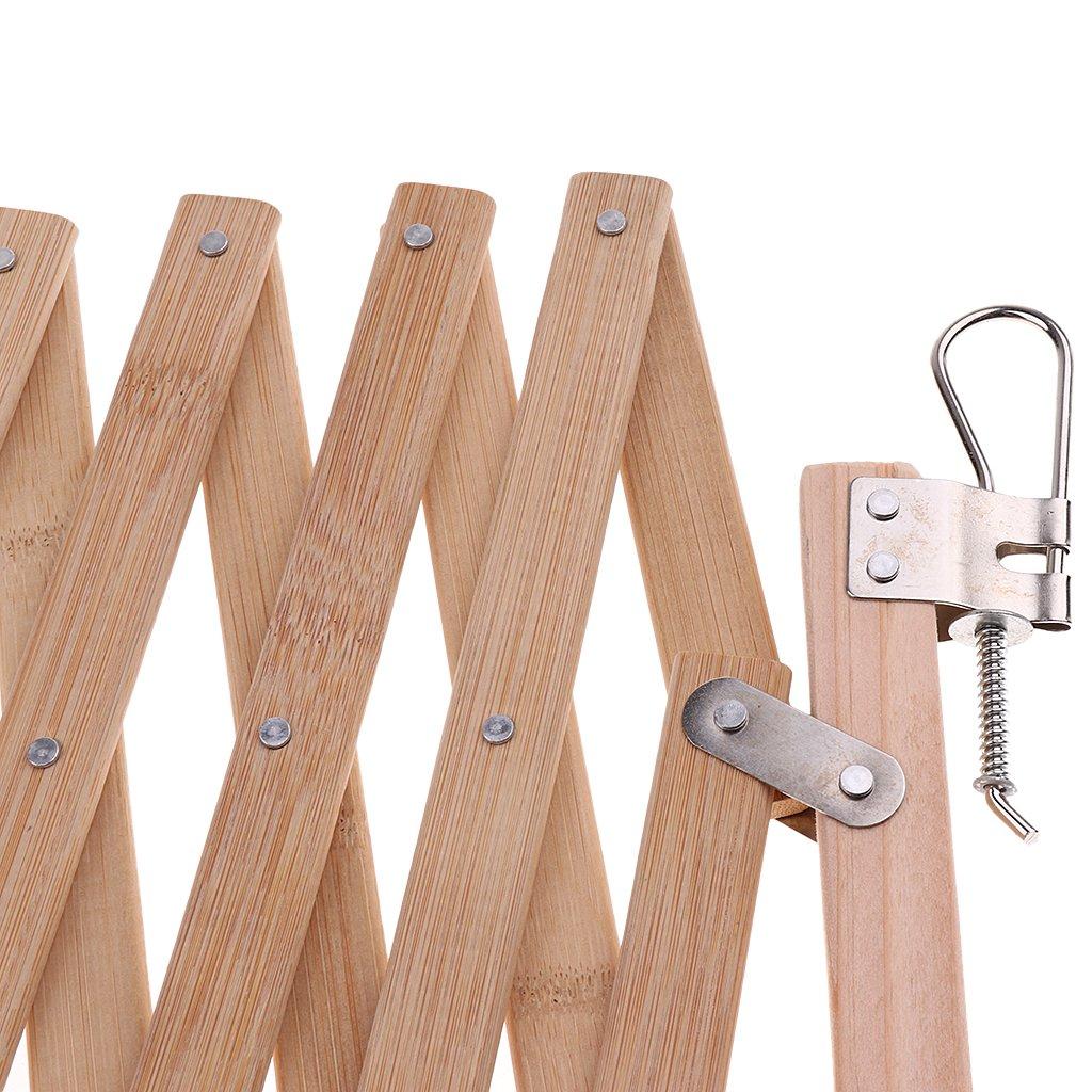 Folding Fence Pet Isolation Gate Expanding Fence Outdoor Indoor, 41x100cm/16.14x39.37inch