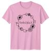 Herbstgluck Unisexs TShirt Autumn Floral Seasons Birthday Gift For Her