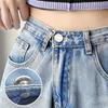 5 Pcs Snap Fastener Metal Buttons Jeans Waist Buttons Perfect Fit Adjust Self Free Nail Twist No Seam Sewing Buttons Wholesale