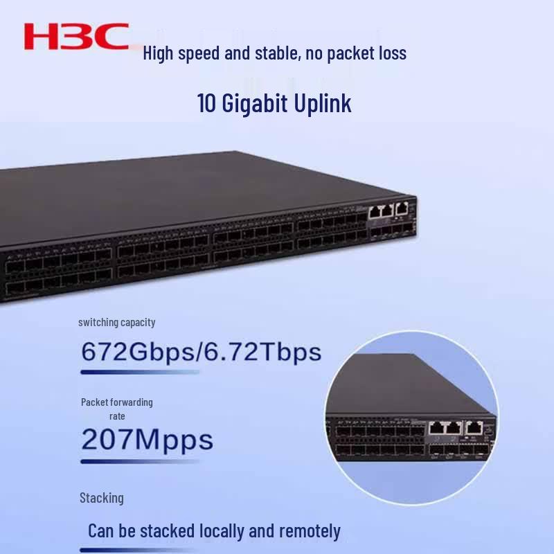 H3C S5560S-52F-EI Layer 3 Managed Gigabit Fiber Enterprise Switch
