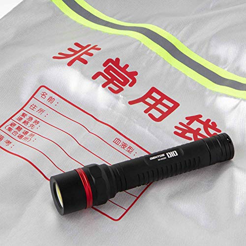 GENTOS DIO DI-032D LED Flashlight, AA Battery Operated, 350 Lumens, Handheld Flashlight