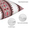 Custom Modern Ukraine Vyshyvanka Embroidery Cushion Cover Soft Bohemian Geometric Pillow Case Living Room Decoration