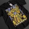 Camisa Saint Seiya Camiseta Shiryu Camiseta Hyoga Top Shun Camiseta Gráfica Anime Ikku
