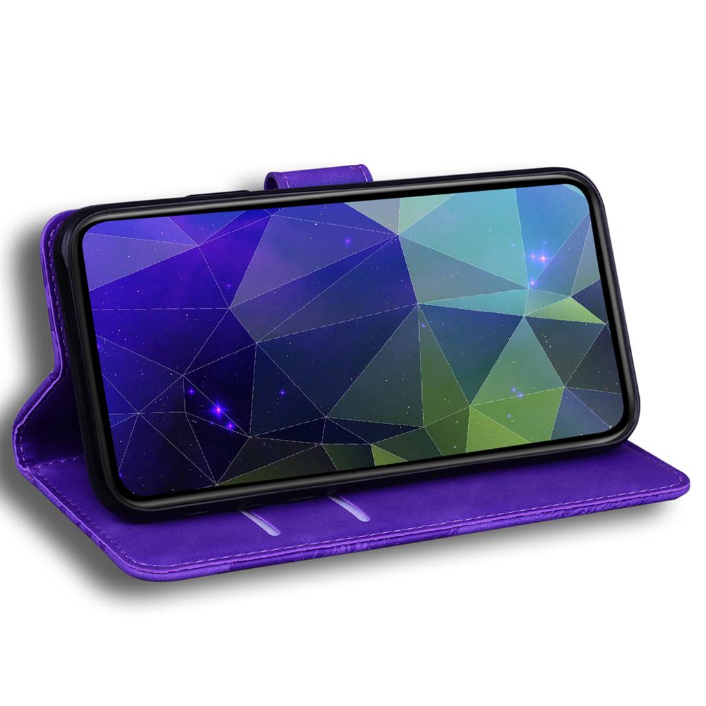 Dla Honor 400 5G (Światowy) Etui Jednokolorowe Skórzane Portfel Pokrowiec na Telefon