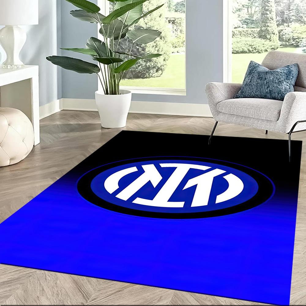 Inter Milan Carpet Suitable For Bedrooms Dormitory Decorate Room Dining Room Antislip Rug Office Home Decor Perfect Birthdaychristmas Gift Idea