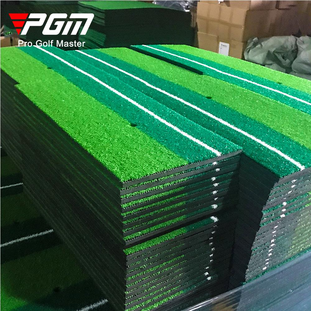 PGM Two-Color Indoor Golf Practice Mat for Swing and Ball Hitting