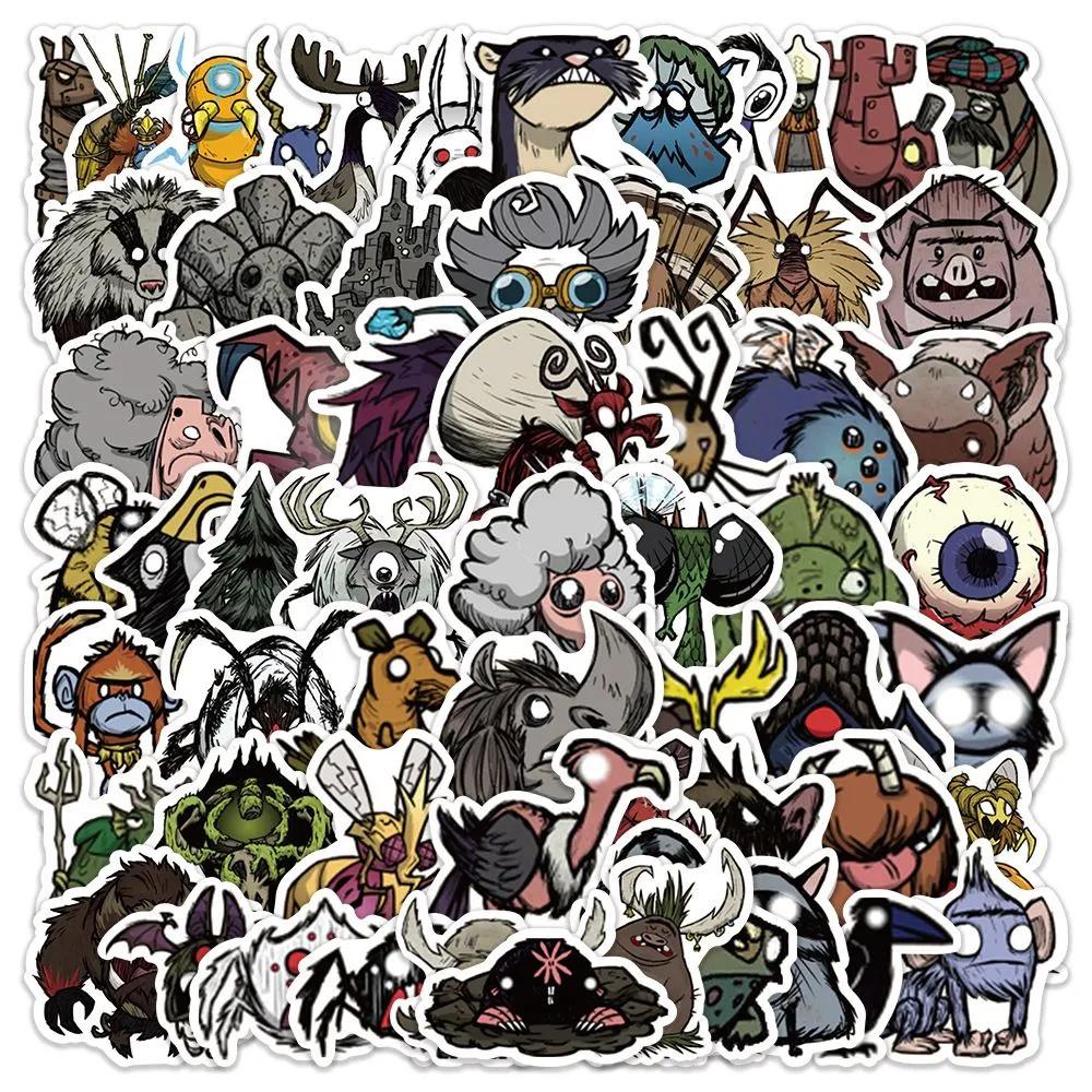 

Transparent Cartoon Specimen Stickers Pack - Transparent PET Stickers One Size
