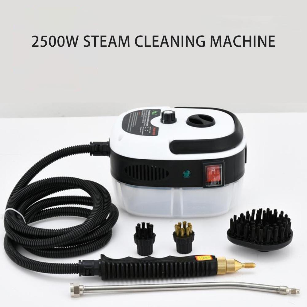 

Пароочиститель мощностью 1600 Вт, 2500 Вт, высокотемпературный паровой очиститель под давлением для кондиционера, вытяжки, автомобиля us