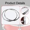 Bass Drum Hoops Teig 6 Loch DIY Herstellung Leichtes Zubehör Percussion Supplies Felgen