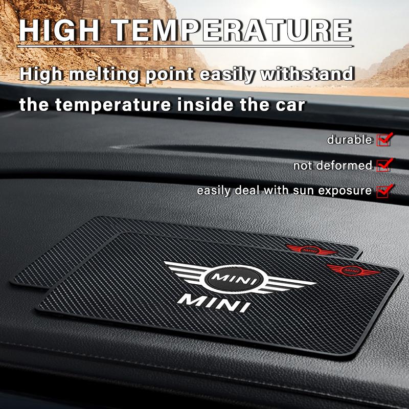 1Pcs Car Anti Slip Mat Phone Holder Non-Slip Pad Car Accessories For MINI Cooper Fridge One S F56 R57 R58 R60 JCW Countryman Clubman
