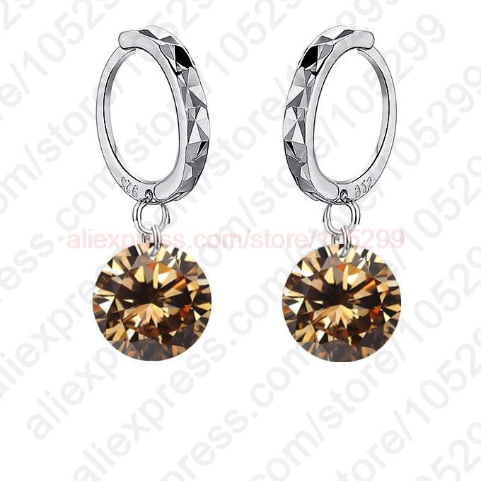 Fashion Accessories Custom Wholesale Fashional Earring For Women 925 Sterling Silver Jewelry Cubic Zirconia CZ Earings