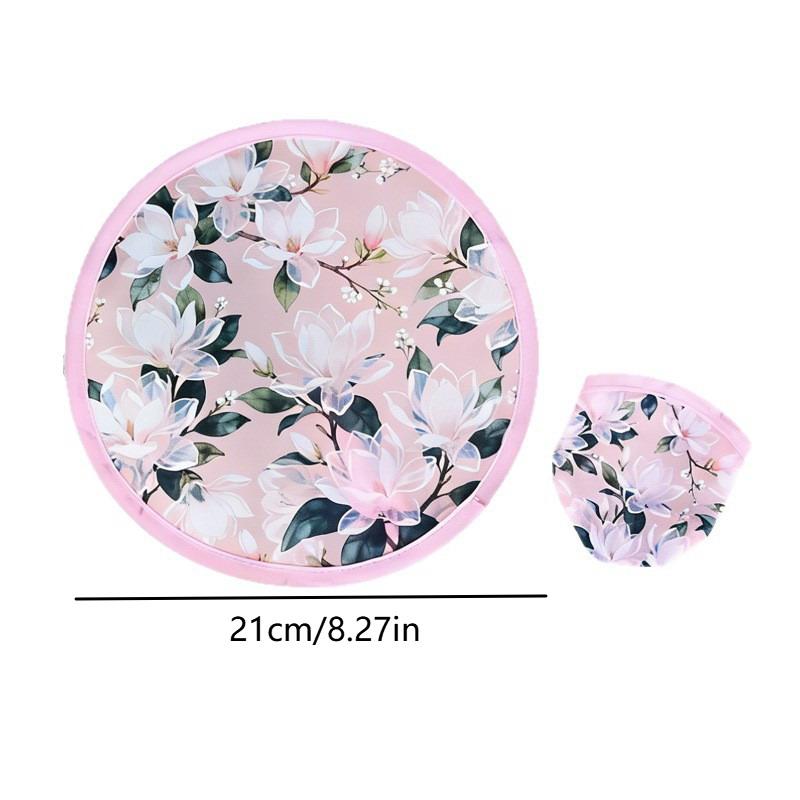 Round Folding Fan Easy to Pack Portable Cooling Solution for Summer Getaways