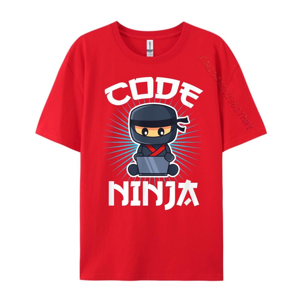 Code Ninja Programmer Coder Computer Programming Coding Luxury T Shirt Woman Mens TShirts Easter Sunday S