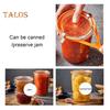 350/800ml Glass Food Storage Jar with Lid Sugar Tea Sealed Container Stackable High Temperature Resistant Airtight Kitchen Coffee